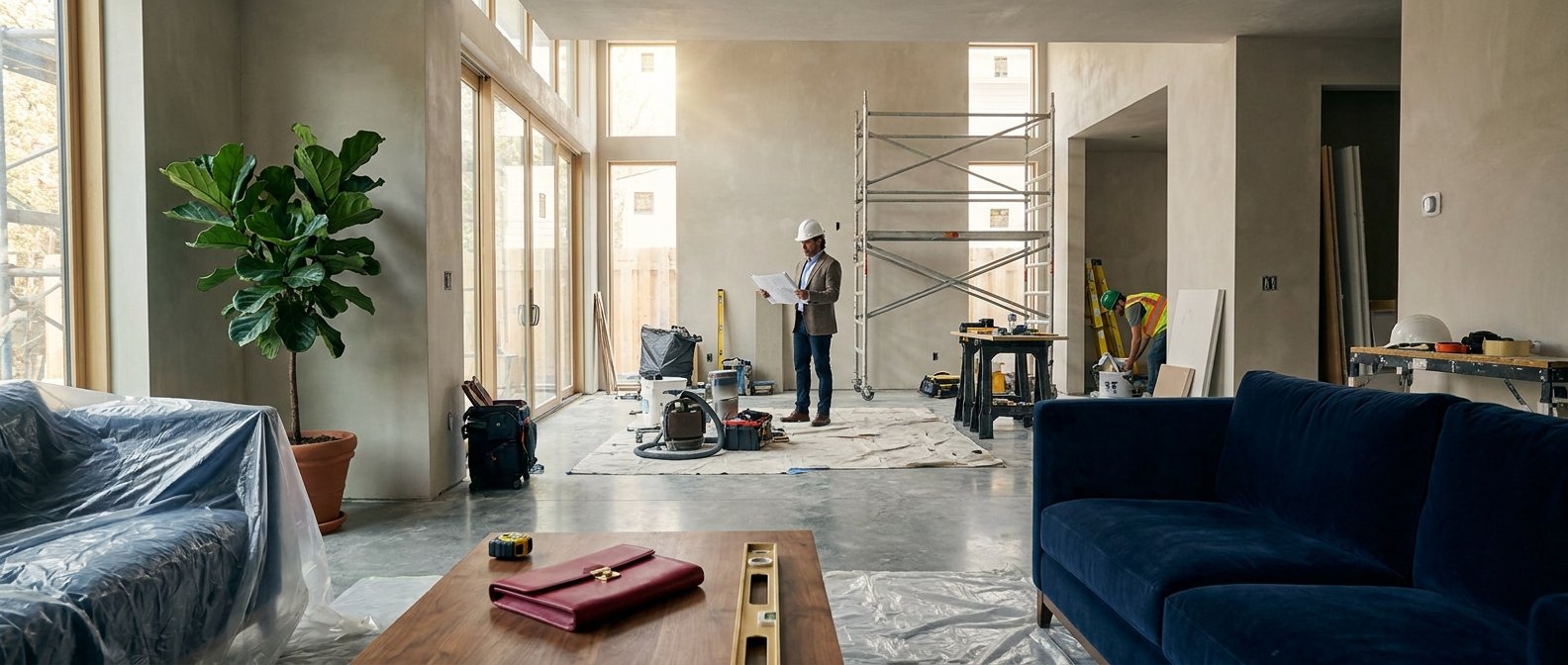  ۱۵ اشتباه پرهزینه در بازسازی خانه که می‌تواند بودجه شما را هدر دهد